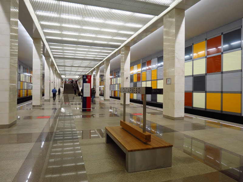 Итак, станция метро Саларьево, на данный момент самая новая станция московского метро, открыта 15 февраля 2016 года. Расположена при этом на самой старой линии метро Саларьево, метро, москва, факты