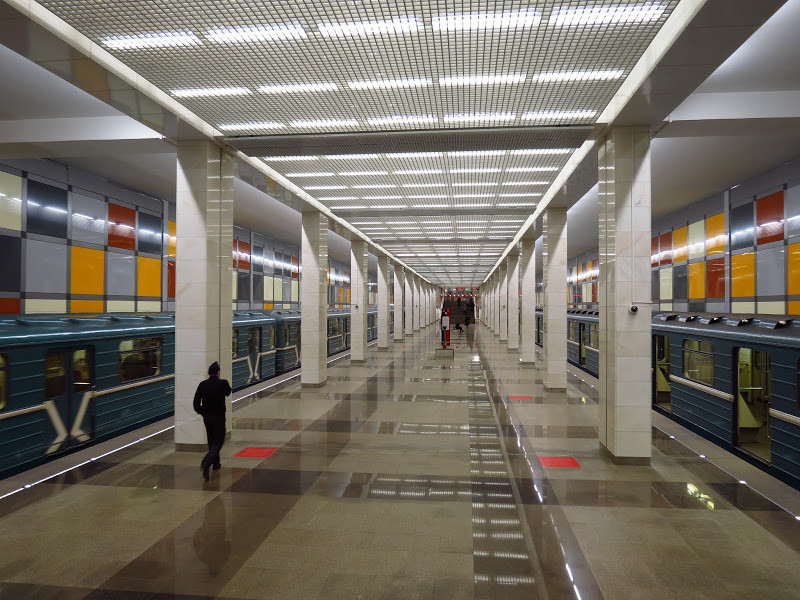 Станция красивая и стильная Саларьево, метро, москва, факты