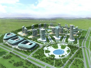 3D модель Красноярск-Сити