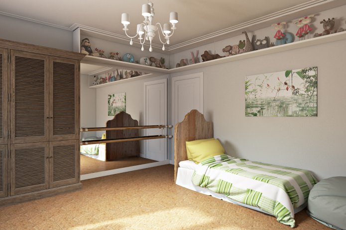 Детская комната в современном оформлении квартиры