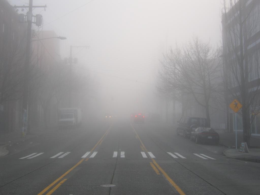 Туманный город