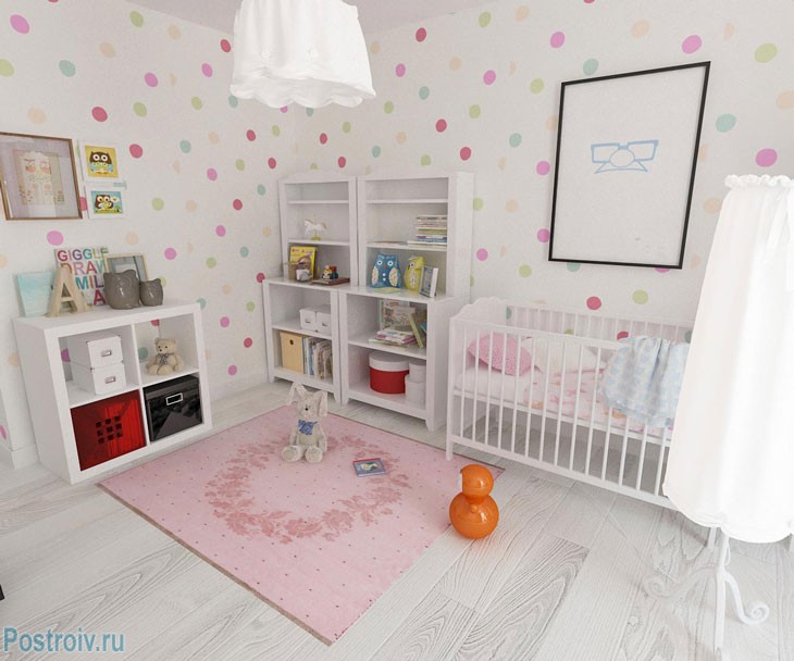 Планировка двухкомнатной квартиры с детской комнатой. Фото