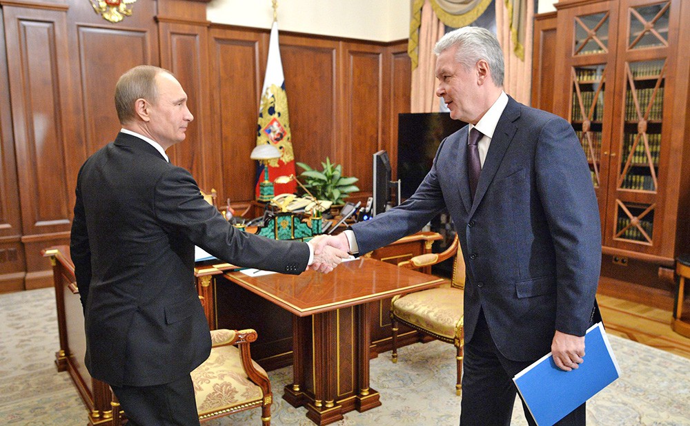 Встреча Собянина с В. В. Путиным