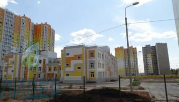 Фото фасадов домов в ЖК Зеленоградский (12)
