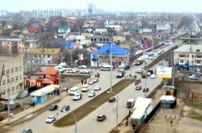 Панорама с дома 113 на улице Николая Островского