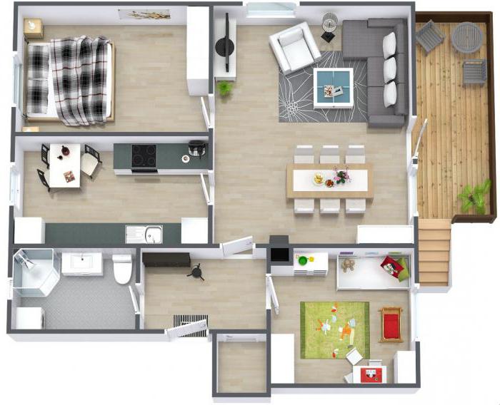 3-комнатная квартира: планировка, особенности и рекомендации