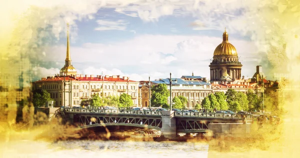 Исаакиевский собор в Санкт-Петербурге — стоковое фото