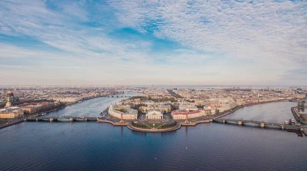 Аэрофотоснимок Санкт-Петербурга, центр города — стоковое фото
