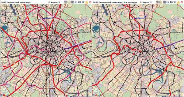 План дорог москвы на 2025 год карта